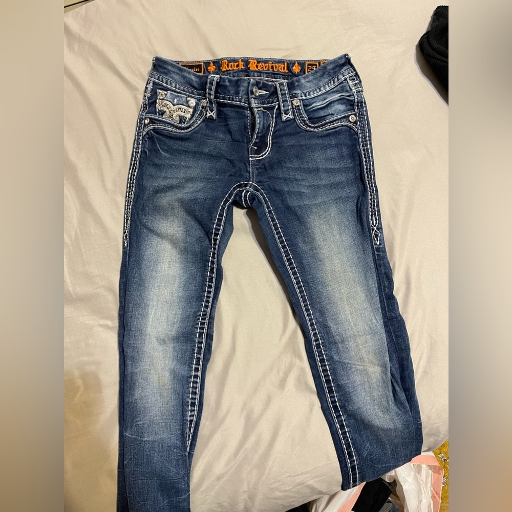 Shaylee Rock Revival Straight Jeans